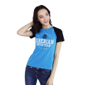 Футболка женская Siberian Super Team CLASSIC (цвет: голубой; размер: M)