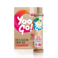 Yoo Go! Beta-glucan Drink Mix (Strawberry). Безалкогольный низкокалорийный напиток с подсластителем, 70 г